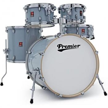 Premier 22 5-Piece Steel Gray Drum Shell Pack
