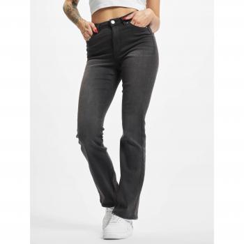 Only Vaqueros de Cintura Alta Wauw Flared BJ1097 Washed Black Mujer
