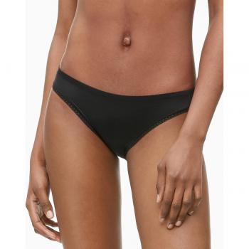 Calvin Klein Braga Liquid Touch Negra - Ropa interior, tejido suave y ligero, ajuste cómodo, diseño clásico, sin costuras visibles