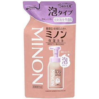 Minon 400ml Whole Body Foam Shampoo Refill (Quasi-drug)