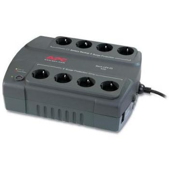 APC Back-UPS ES 400VA 230V Spain UPS - 400 VA - 0,4 kVA - 240 W - con Regleta Protectora de Sobretensiones y Cable de Señalización Simple AP982