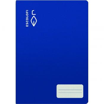 Libreta A5 Montessori Azul 32 Hojas Pauta 3,5mm Tapa Blanda Gramaje 70 Grapada