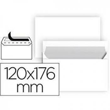 Liderpapel - Sb88 Pack De 25 Sobres, 120 X 176 Mm, Color Blanco