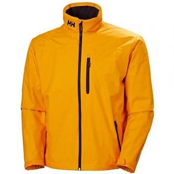 Helly Hansen W Crew Hooded Jacket, Chaqueta Deportivas Para Hombre, Naranja (Orange), S