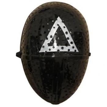 Máscara de Disfraz Soldado Triangular Squid Game Accesorio para Adultos