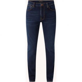 Nudie Jeans Lean Dean Slim Fit Dark Wash Denim Jeans
