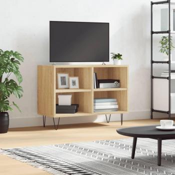 Soporte para TV de Madera Multicapa Sonoma Roble 69,5x30x50cm