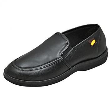 Mocasin Ortopédico Doctor Cutillas 21270 Orense Negro, talla 44, clásico, elástico, pala de licra
