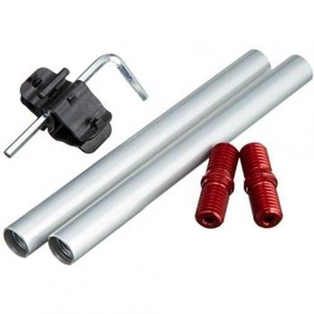 Barra de Montaje para Cámara Manfrotto SYMPLA 150mm (Set de 2) - Accesorios de Video, Color Plata