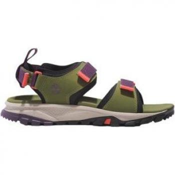 Sandalias Timberland Lincoln Peak 2 Strap verde lila mujer - 41.5