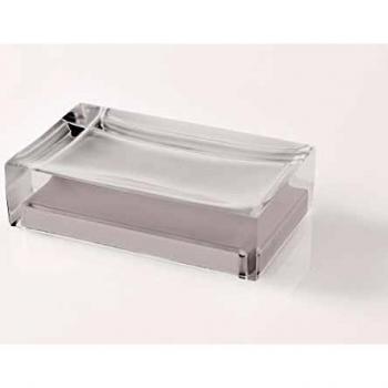 Gedy RA110200300 Jabonera, Blanco, 11x7x3 cm