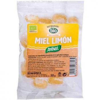 Santiveri Caramelos de Miel y Limón Bio 50g