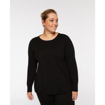 Jersey de mujer de viscosa ecovero™ con escote de barco