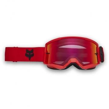 Gafas de motocross Fox Main Core con Lentes Espejadas - Rojo - Talla Única