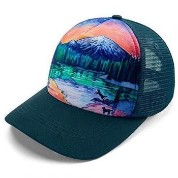 RUFFWEAR Gorra de Béisbol Artist Series, Gorra Deportiva, Talla Única, Unisex - Sparks Lake