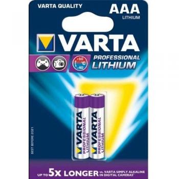 Baterías de Litio Varta AAA 1.5V 1100mAh (Pack de 2)