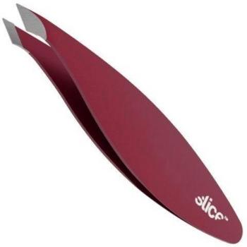 Slice 10457 Pinzas de Precisión, de Punta Combinada, Tacto Suave, Rojo