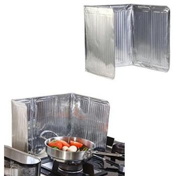 8 m – aluminio de cocina aceite Splash Guard Shield para cocinar sartén anti salpicaduras protector de insulatiat caliente prueba cabove