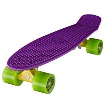 Ridge Skateboards Mix It Up Mini Cruiser 22, Hecho en el Reino Unido, 55cm, Mezcla de Camiones y Ruedas