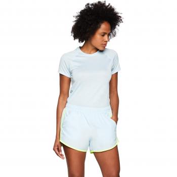Under Armour Fly by Pantalón Corto, Mujer, Azul, XL