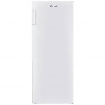Congelador vertical Brandt BFU4251EW, frío cíclico, 54,5 cm de ancho, capacidad de 168 litros, estático