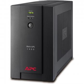 APC BX1400UI Back-UPS BX - Sistema de alimentación ininterrumpida SAI 1400VA