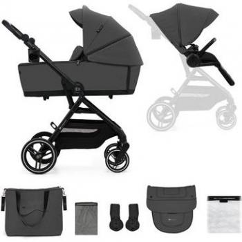 Kinderkraft - Carrito bebé 2en1 YOXI multifunción 2 piezas