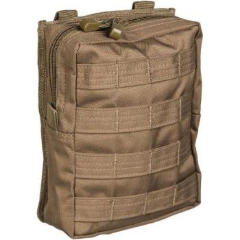 Bolsa Molle Grande Vertical MIL-TEC - Coyote Oscuro
