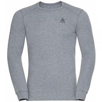 Camiseta Interior Térmica Odlo Active Warm Eco de Manga Larga para Hombre, Color Gris, Talla S