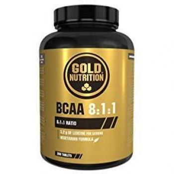 Gold Nutrition BCAA 8:1:1 Extreme Force - 200 Tablets for Muscle Performance and Recovery