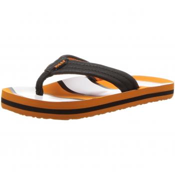 Reef Little Ahi, Chanclas para Niños, Naranja