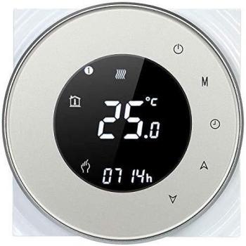 Termostato WiFi para caldera de gas, termostato inteligente para caldera de gas, pantalla LCD