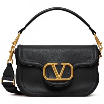 Valentino Garavani Women's Alltime Leather Shoulder Bag in Black | Size UNI | 4W2B0N20IMZ0NO