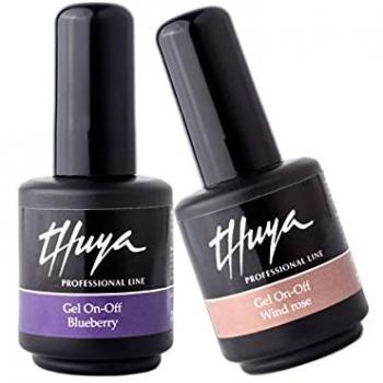 Thuya Gel On-Off 14mL Baby Blue - Esmalte de Uñas Semipermanente con secado UV/LED