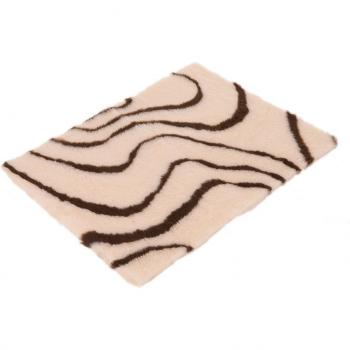 Vetbed® Isobed SL Wave Alfombra para Mascotas - Crema/Marrón, Tamaño Gigante 150 x 100 cm