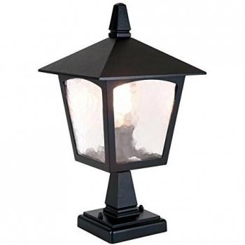 Farol de Jardín York Negro 31,5 cm IP43 E27