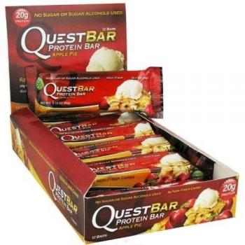 Barras de Proteína Quest - Tarta de Manzana - 12 Barras