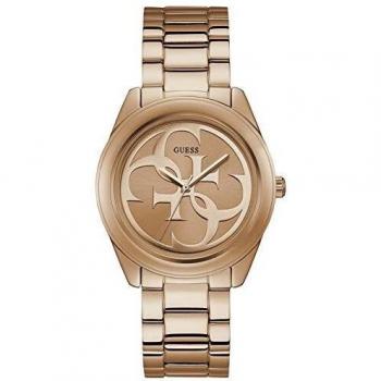 GUESS Reloj Analógico para Mujer de Cuarzo con Correa en Acero Inoxidable W1082L3