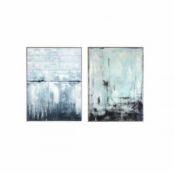 Cuadro abstracto moderno DKD Home Decor 60 x 3 x 80 cm (2 Unidades)