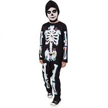 Rubies Disfraz Skeletin Pegatin Inf, Multicolor, M Unisex niños