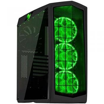 SilverStone SST-PM01C-RGB - Carcasa de ordenador para juego Primera Midi Torre ATX, Rendimiento silencioso con alto flujo de aire, con ventana, LED RGB, negro mate