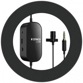 Micrófono Lavalier Synco Lav-S6M con Salida de Monitor - Alta Calidad