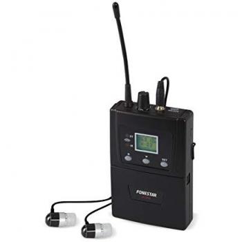 Receptor In Ear UHF Fonestar RI-840-512 con conexión inalámbrica y diseño compacto