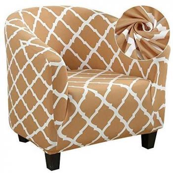 HIFUAR Funda de Sillón Chesterfield Impresas,Fundas de Sofá Elásticas de 1 Plaza Lavable Antideslizantes,Modernas Cubiertas Protector para Butaca,Sofá,Chester 1 Plaza