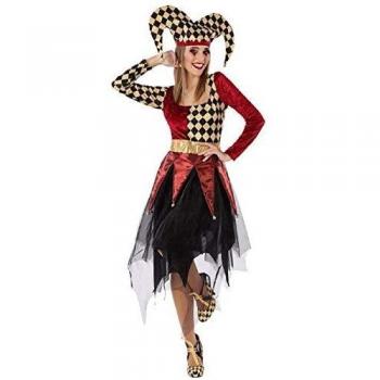 Disfraz de Arlequina Roja para Mujer ATOSA A61558