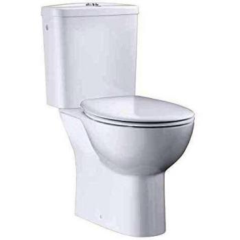 Pack WC Grohe Bau Ceramic con cisterna y asiento SoftClose, alpin blanco, combinación compacta