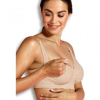 Carriwell Carri-Gel Sujetador de Lactancia Maternidad, Honey, S