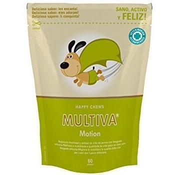 Multiva Motion - Premios para Perros con Beneficios Articulares, 60 Chews