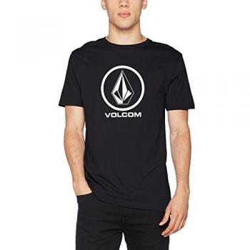Volcom Circle Stone BSC SS Camiseta, Hombre, Negro, XS