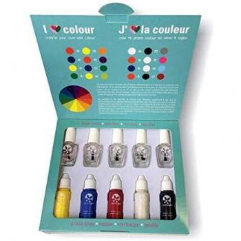 Kit de Creación de Colores Suncoatgirl - 5 unidades de 12 ml para Niños